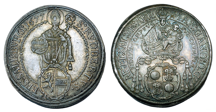 Зальцбург Талер 1677