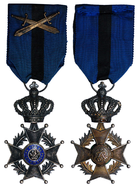 Бельгия Орден Леопольда II (эмаль, бронза с серебрением 38 Х 38 мм), цена 10-13 евро