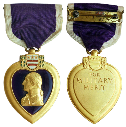 США Медаль Пурпурное Сердце (эмаль, бронза с позолотой, 35 Х 43 мм), цена 14-17.5 долларов